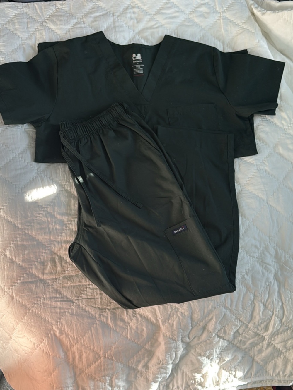 Unisex Dagacci Hunter Green Scrubs